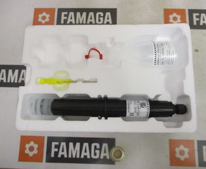 Датчик
ClO2-Messzelle CDE 2-mA- 2 ppm
Amperometrische Zweielektroden-Meßzelle mit Membrankappe, strömungsunabhängig, hohe Nullpunktstabilität, integr. Temperaturkompensation. Typische Anwendung: Trink-, Brauch-, Prozeßwasser (tensidfrei). Anschluß/Durchmesser: 2-pol./25 mm Meßbereich : 0,02..2 mg/Liter Meßgröße : Chlordioxid pH-Bereich : 5,5..9,5 Temperatur/Druck : 5..45 Grad C/ 3 bar Anströmung : 30..60 L/h Einbaulänge : 221 mm Prominent